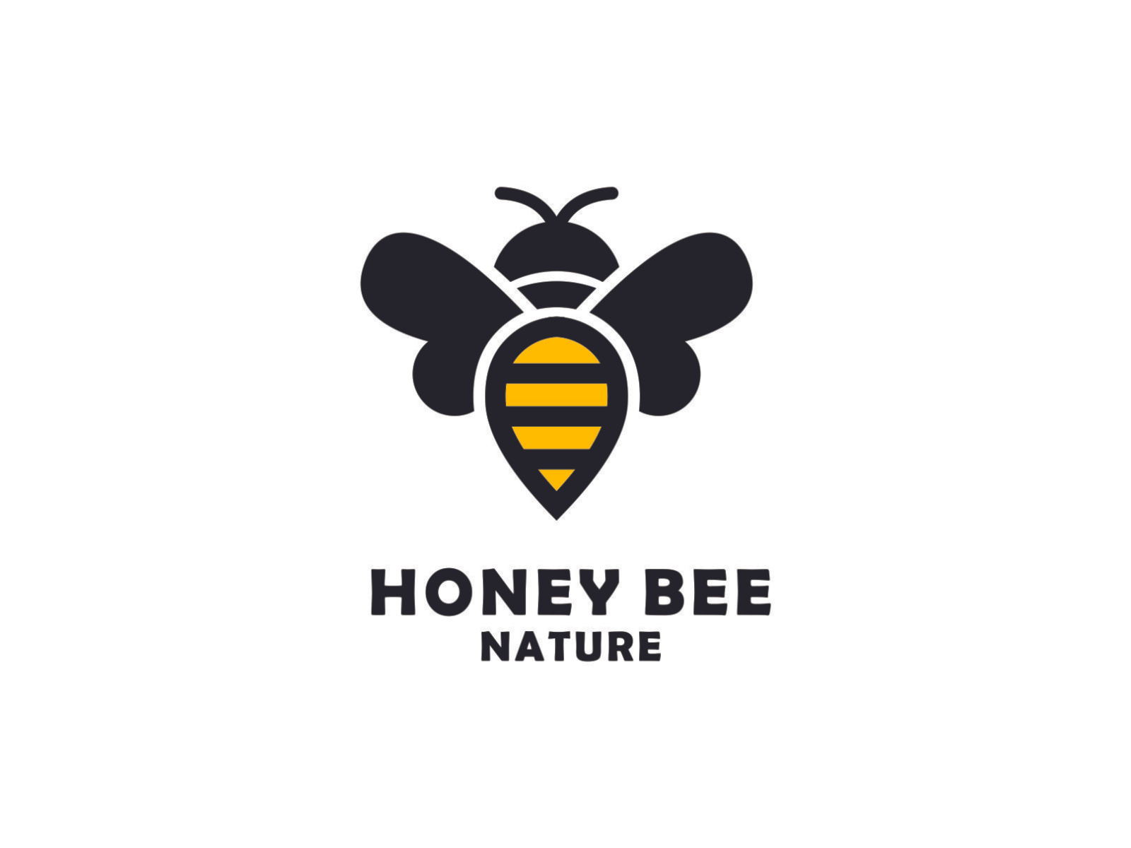 Nature Bee Honey Logo Vector by anisa_99d on Dribbble