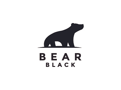 bear, black, logo, polar, angry, animal, art, background, badge,