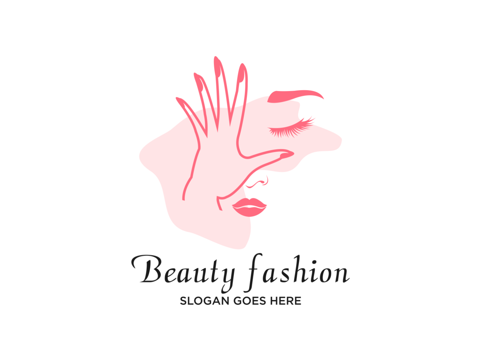 Beauty Face Logo Vector Art, Icons, and Graphics for Free Download