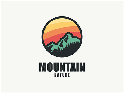 mountain logo design