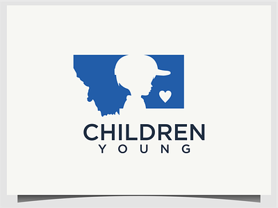 children young logo design illustration child children design icon illustration logo symbol young