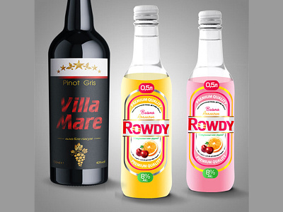 label design glass bottle design design for print packaging design typography vector