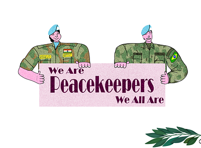 peacekeepers illustraion