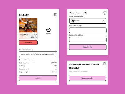 Modal Screens UI app design ui uiux ux