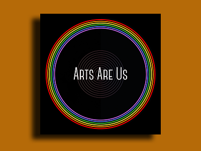 Arts Are Us branding colorful colorful logo illustration logo minimal photoshop typography