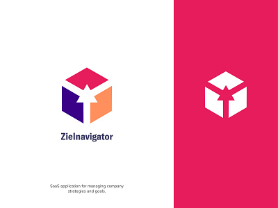 Logo for SaaS platform app branding digital geometric identity logo management app platform saas software startup tech