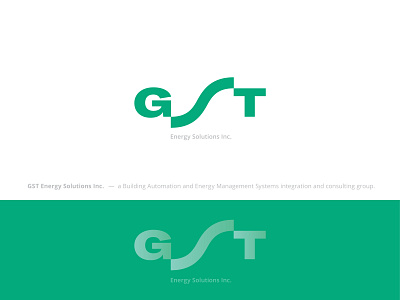 GST logo branding business company logo consulting energy identity logo solutions startup system technology