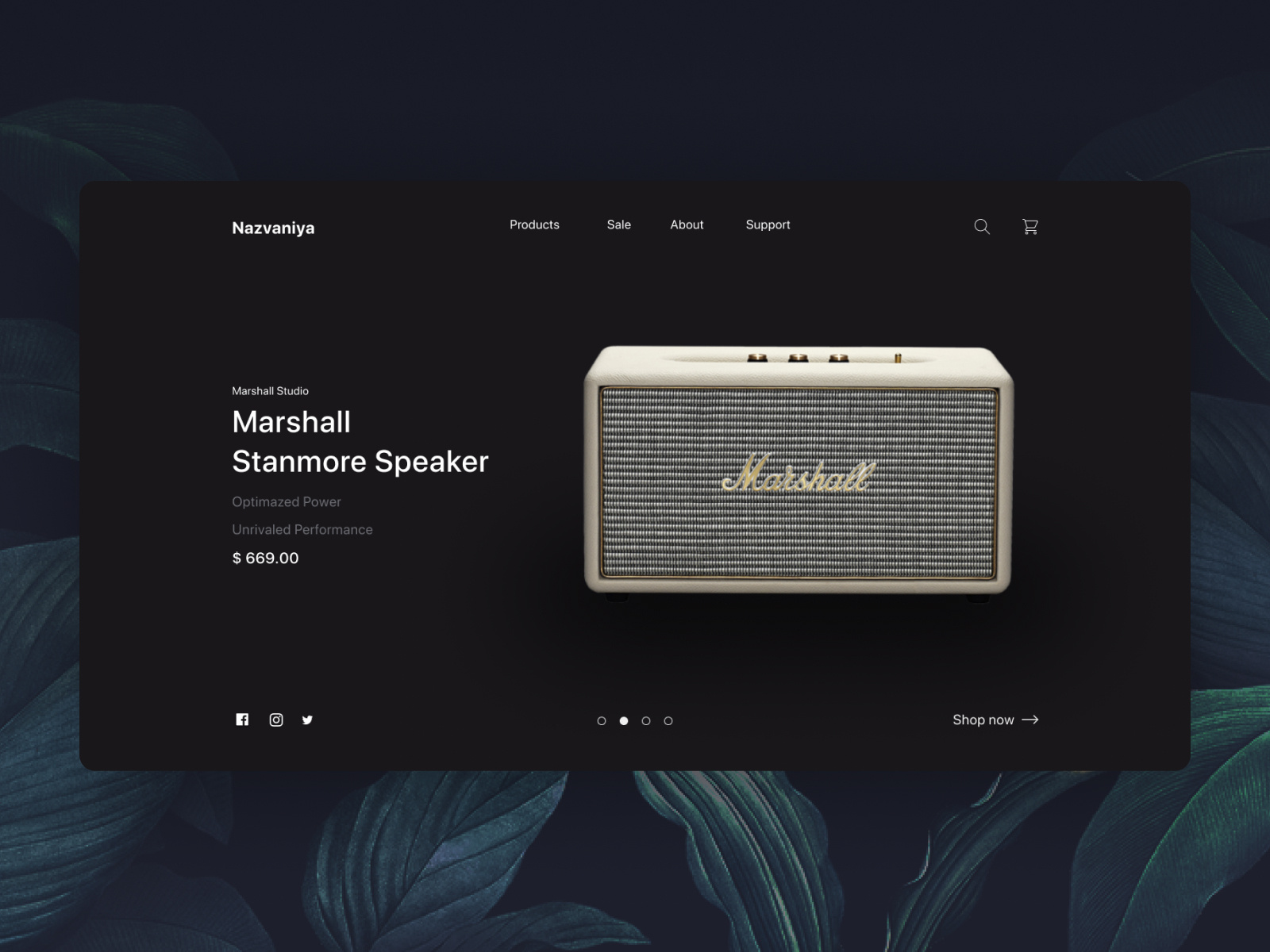 marshall speakers website