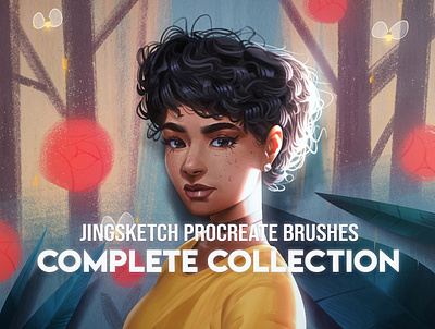 Jingsketch Procreate Brushes: Complete Collection & Updates art directions brush brushes collection concept digital art digital paint drawing paint painting photoshop procreate procreate brush procreate brush set procreate brushes sketch smudge soft brush tutorial tutorials