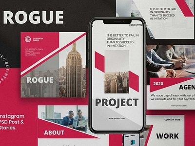 ROGUE - Business Social Media Brand