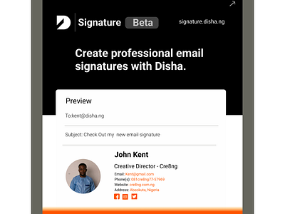 Disha Signature Page