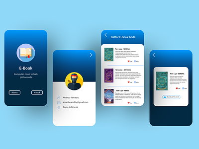 E-Books Mobile Apps Design