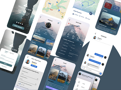 Tracking Apps UI Design