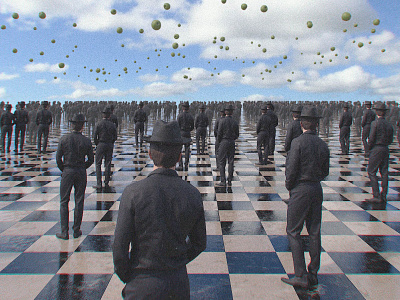 Magritte's Dreams 3d c4d surrealism