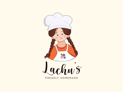 Lachu's__Logo design branding graphic design illustration logo