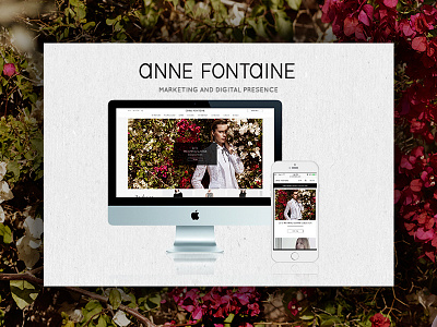 Anne Fontaine anne fontaine ecommerce email fashion graphic design graphics high end marketing paris styling