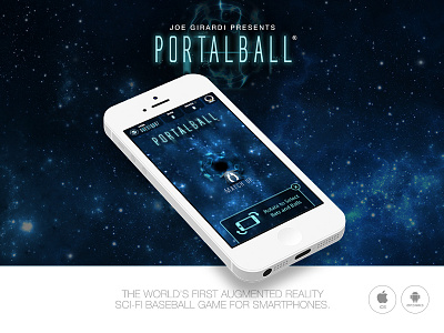Portalball android app design apple branding design game design graphic design iphone joe girardi logo design portallball web design