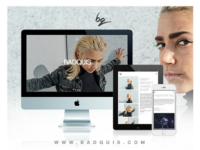 BadQuis.com - Portfolio Site design logo design media photography portfolio videography web design