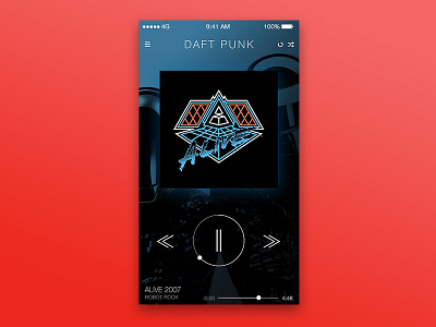 Daily UI: Music App Concept Pt. 2 android animation app design branding concept ios ui design