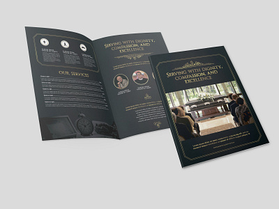 Free Funeral Brochure Template PSD