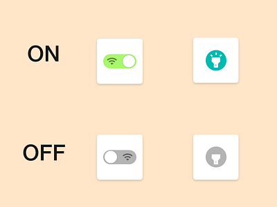 Daily UI 15 ON/OFF Buttons dailyui design graphic design illustration logo ui vector