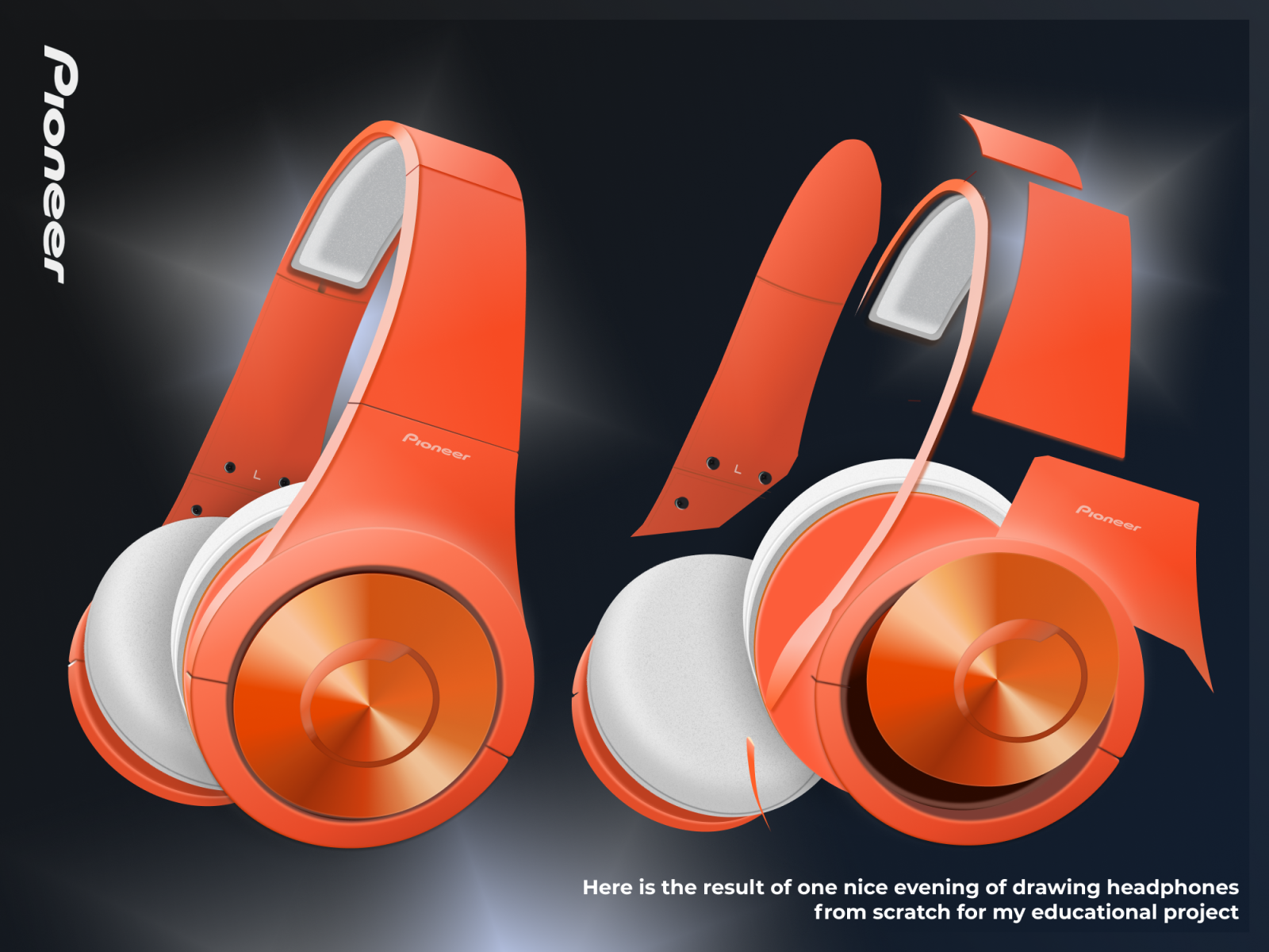 Headphones Drawing Figma By Darya Chernova On Dribbble