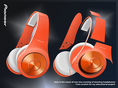 Headphones drawing | Figma design drawing figma illustration product design