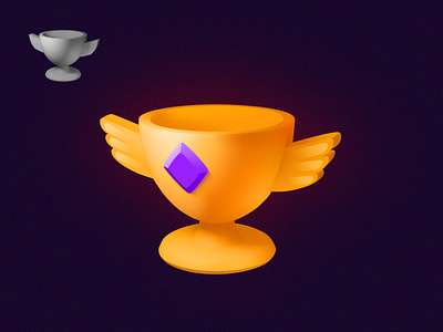 Cup Icon art artist blender3d casual game cj cup design game art icon ui