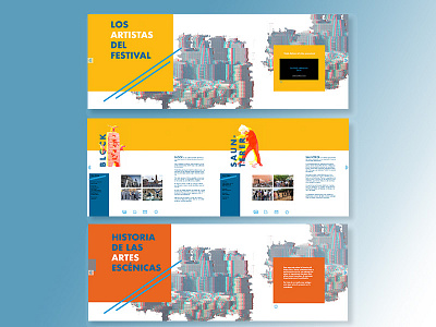 Interactive magazine Festival Artes Escénicas Castro Urdiales design indesign magazine