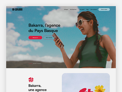 Bakarra agency creative digital graphic design paysbasque ui webdesign website