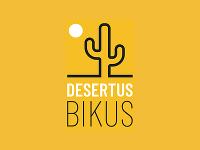 Desertus Bikus adventure bikepacking branding creative cycling desertracing design graphic design illustration logo paysbasque print vector