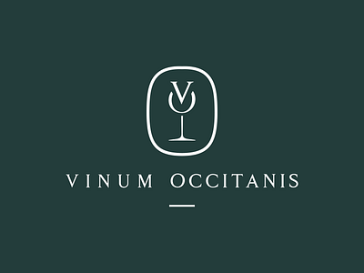 Vinum Occitanis branding creative design graphic design graphicdesigner languedoc logo logotype print roussillon wine winelover