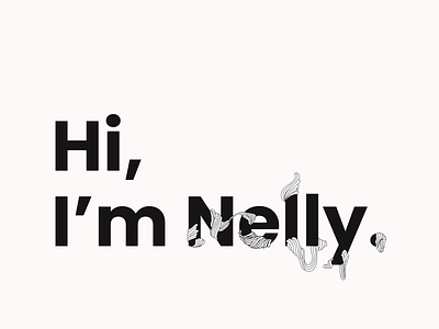 Nice to meet you! 🌈 design illustration typography vector