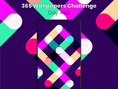365 Wallpapers Challenge - Day #43 365 365 daily challenge affinity designer affinitydesigner challenge daily mobile wallpaper wallpaper design wallpapers