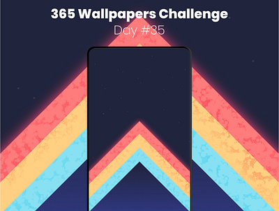 365 Wallpapers Challenge - Day #35 365 365 daily challenge affinity designer affinitydesigner challenge daily mobile wallpaper wallpaper design wallpapers