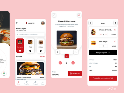 Confectionery ordering app