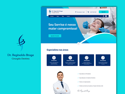 Site Dr. Reginaldo Braga design design art interface ui ui design web design website