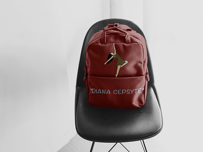 Dancer with YOUR name on it Backpack Mockup