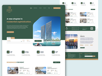 Real Estate UI real estate ui ui design user interface