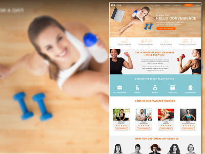 Fitness app website app design fitness gym sport ui ux website