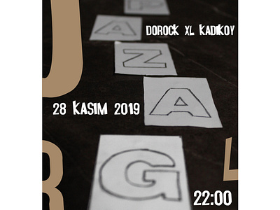 Poster Design for Gazapizm Concert