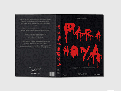 Book Cover Design for Paranoya