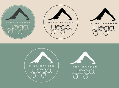 Yoga logo branding design logo