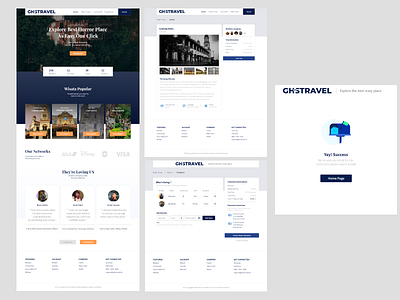 GhosTravel design designer designs interface travel ui ui design uiux uxdesign web app