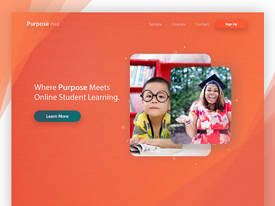 Purpose Prep Landing page