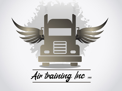 Truck 300x 100 art branding design illustration illustrator logo photoshop vector web website