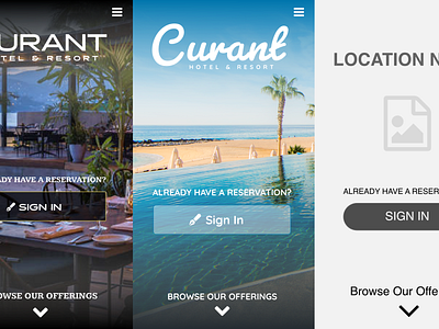 Curant Web Application Landing Page Design Studies branding mobile mobile app ui web