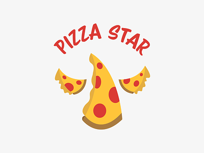 Pizza Star adobe illustrator adobe photoshop branding graphic design illustration logo logo design photoshop