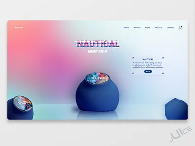 Nautical - smart assist, web concept branding concept design figma interface ui uidesign ux uxdesign uxui web webdesign website