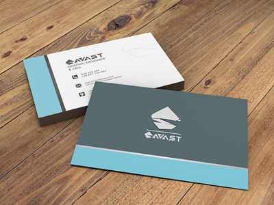 Savast card logo branding design